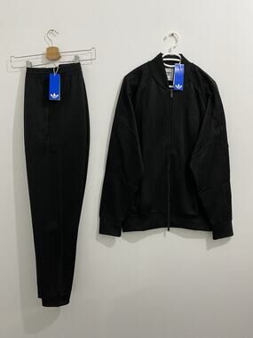 Adidas Originals Classics Superstar Tracksuit All Black Size L